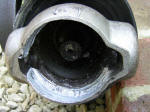 Destroyed BMW R100R driveshaft